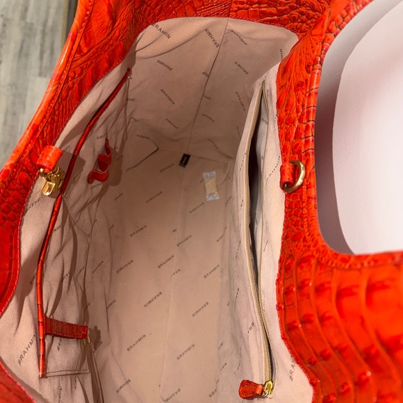 Brahmin Burnt Orange Salsa Tote Bag NWT - Picture 4 of 4
